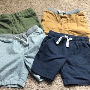 4 pairs boys shorts